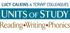 Units of Study Reading & Writing