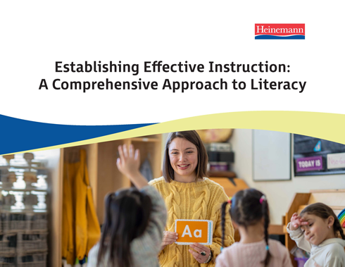 Establlishing Effective Instruction trhough a Comprehensive Approach to Literacy