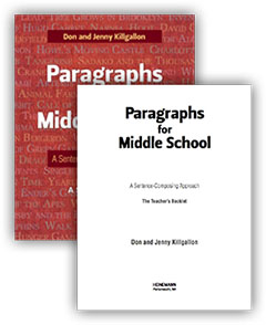 Paragraphs for Middle School Teacher Guide