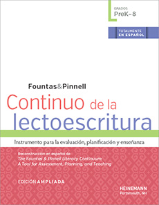Fountas & Pinnell CONTINUO de la lectoescritura TOTALMENTE